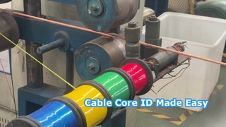 Идентификация жил многожильного кабеля с изоляцией из сшитого полиэтилена