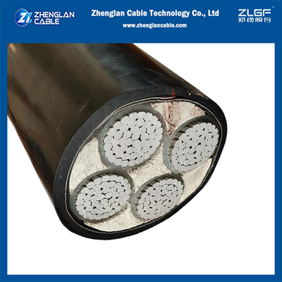 4Cx70mm2 Xlpe изолировало низшее напряжение 630mm2 ядра силового кабеля многожильное алюминиевое
