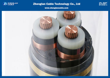 Стандарт IEC 60502/60228 MV силового кабеля ядра 18/30KV 3 бронированный (CU/XLPE/LSZH/DSTA)