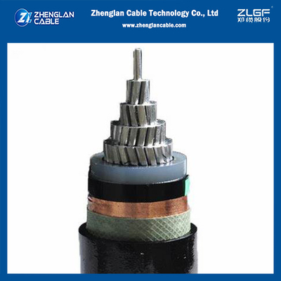 18 / Силовой кабель изолированные Xlpe 1x240/20mm2 30KV 25kv алюминиевый обшитые Hdpe