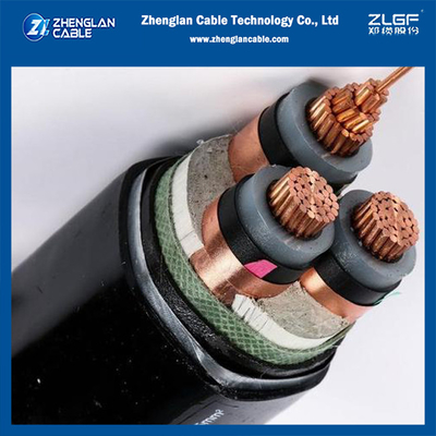 8.7/15kv Силовые кабели N2XSBY Cu/Sc/Xlpe/Sc/Cts/Pvc/Sta/Pvc 3x120 DIN VDE 0276-620 HD 620