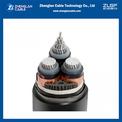 21/35kv NA2XSBY Кабели питания среднего напряжения AL/sc/xlpe/sc/cts/pvc/sta/pvc 3x185 DIN VDE 0276-620 HD 620