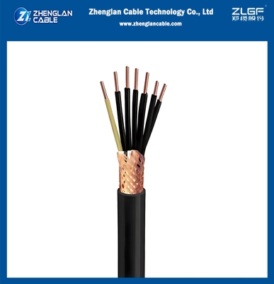 0.6/1KV CU/PVC/PVC 7x2.5 кв.м. кабель управления с медной проволокой с плетеным щитом IEC60502-1