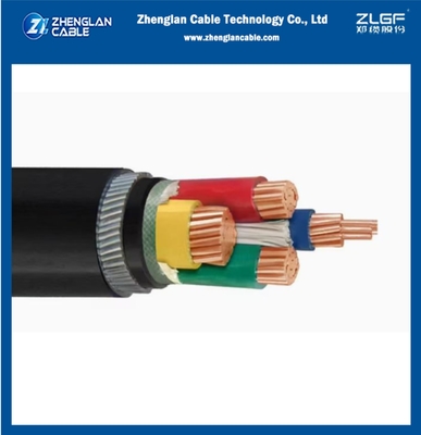 0.6/1kv CU/XLPE/SWA/PVC LV кабель питания подземный кабель XLPE изолированная стальная проволока бронированная 4x70sqmm IEC60502-1
