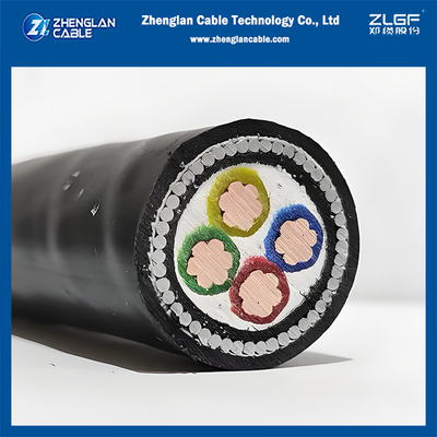Низковольтный электрический кабель NYRGBY кабель cu/pvc/pvc/swa/pvc 4x16mm2 IEC60502-1