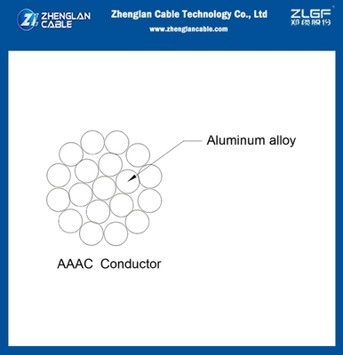 AAAC YEW Голый проводник из алюминиевого сплава AAAC 479 мм2 37/4.06 мм BS3242