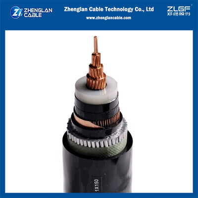 12/20 кВ Медный кабель среднего напряжения с изоляцией из сшитого полиэтилена (СПЭ), бронированный алюминиевой лентой (АА) для прямого захоронения