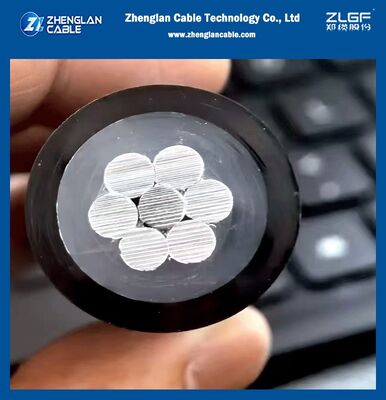 Кабель с изолированным покрытием XLPE на 15 кВ, 25 кВ, 35 кВ с оболочкой из ПНД и проводником ACSR, соответствующий стандарту ICEA S-121-733