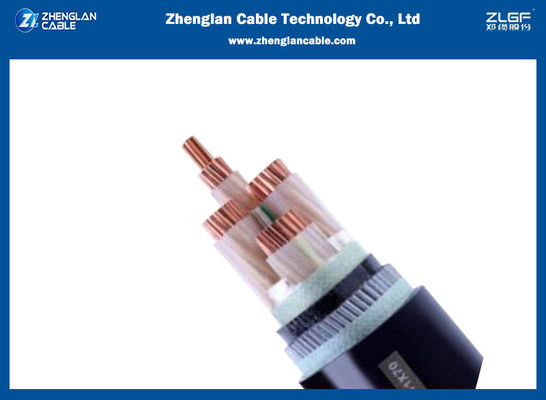 силовой кабель 4x25sqmm IEC60502-1 низшего напряжения 1kv CU/XLPE/PVC/SWA/PVC
