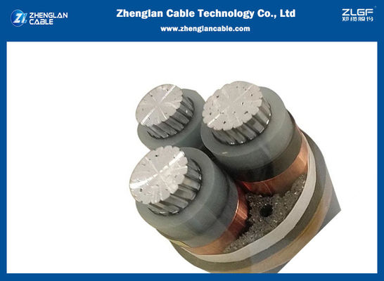 Multiconductor XLPE изолировало алюминиевый провод 6/10kv 3x70sqmm IEC60502-2