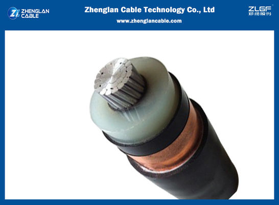 силовой кабель 1Cx120sqmm IEC60502-2 Cu-Xlpe-Cts-Pvc MV меди одиночной фазы 6-10kv