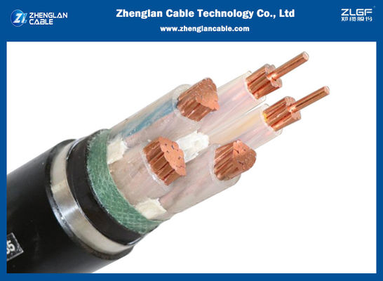 Xlpe изолировало ядр 5x16sqmm меди силового кабеля силового кабеля STA Lv бронированное