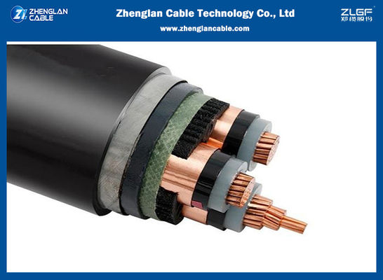 Провод CU/XLPE/CTS/STA/SWA/PVC 11kV 12kV 15kV 22kV 33kV IEC60502-2 XLPE бронированный электрический