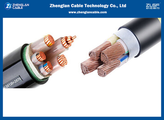 CU 0.6/1KV Armored/Unarmored LV электропитания электрического кабеля (AL) /XLPE/PVC/STA/PVC IEC60502-1